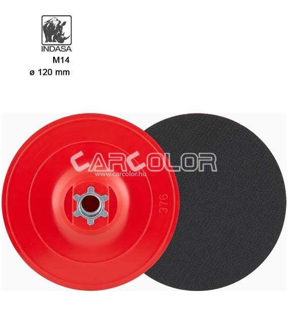 INDASA 475126  Tépőzáras Tárcsa Polírszivacshoz - M14