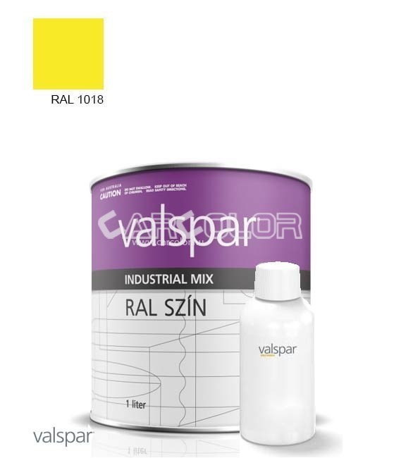 2K Magasfényű Ipari Festék - RAL1018 - ZINKGELB (1,2l)
