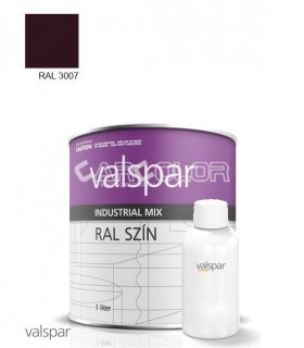 2K High gloss Anti-rust Paint - RAL3007 - SCHWARZROT (1,4l)