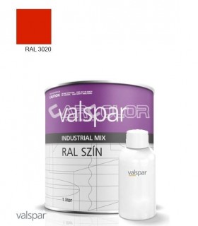 2K High gloss Anti-rust Paint - RAL3020 - VERKEHRSROT (1,4l)