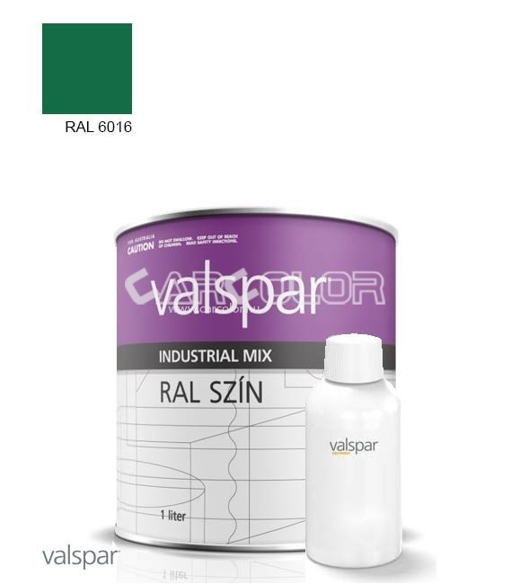 2K Magasfényű Ipari Festék - RAL6016 - TUERKISGRUEN (1,2l)