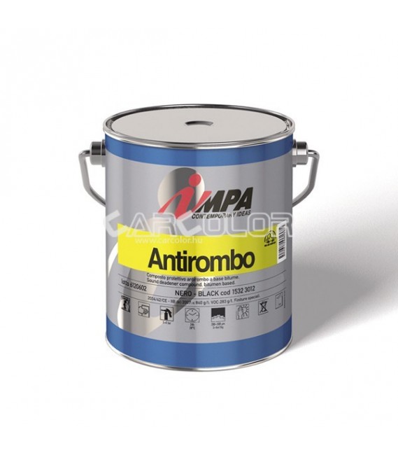 Impa 1258 ANTIROMBO Bitumen Based Sound Deadener Compound (5kg)