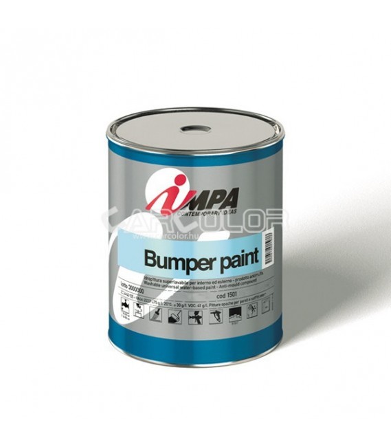 Impa 1501 BUMPER PAINT  Textured paint for Bumpers and Plastic (1kg)