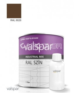 2K High gloss Anti-rust Paint - RAL8028 - TERRABRAUN (1,4l)