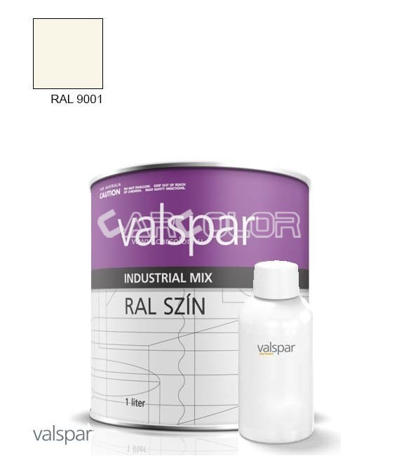 2K Magasfényű Rozsdagátló Ipari Festék - RAL 9001 - CREMEWEISS (1,4l)