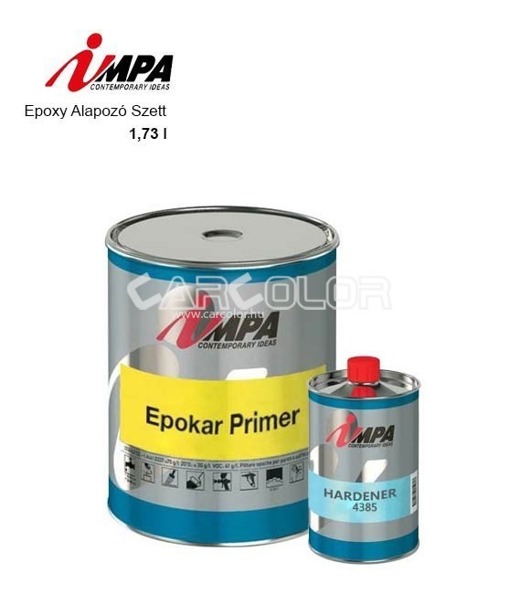 Impa 1385 2K Epoxy Alapozó Szett (1,33 liter)