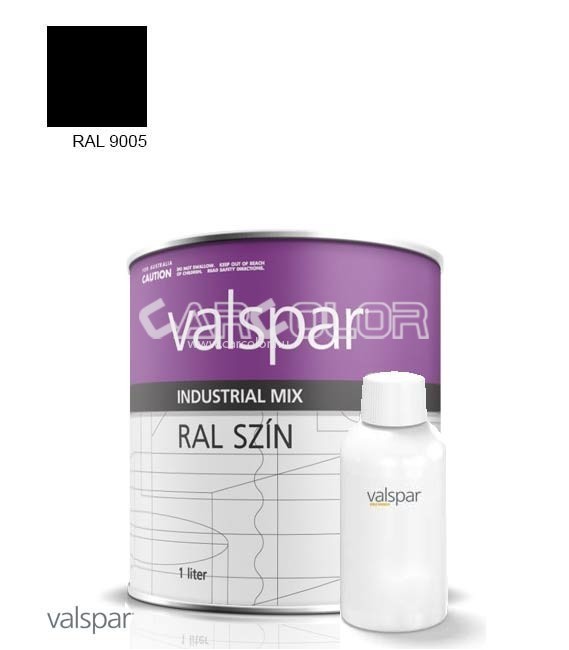 2K Matt Anti-rust Paint - RAL9005 - TIEFSCHWARZ (1,4l)