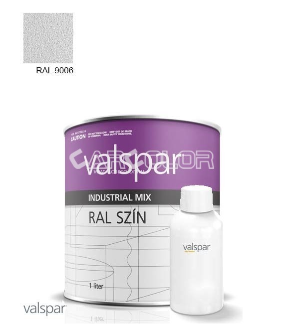 2K MATT Rozsdagátló Ipari Festék - RAL9006 - WEISSALUMINIUM MET. (1,4l)