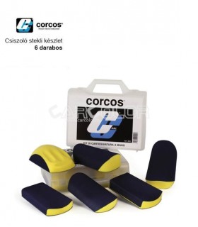  Professzionális kézi csiszolóblokk szett (6 db) Corcos