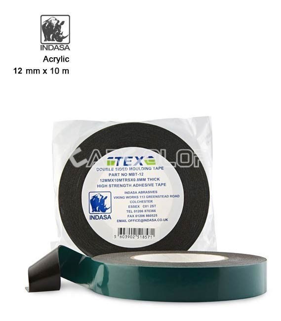 Indasa™ Tex Kétoldalú Ragasztószalag (12mm)