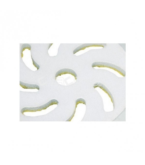 Rupes Microfiber Polishing Pad - Yellow (100mm)