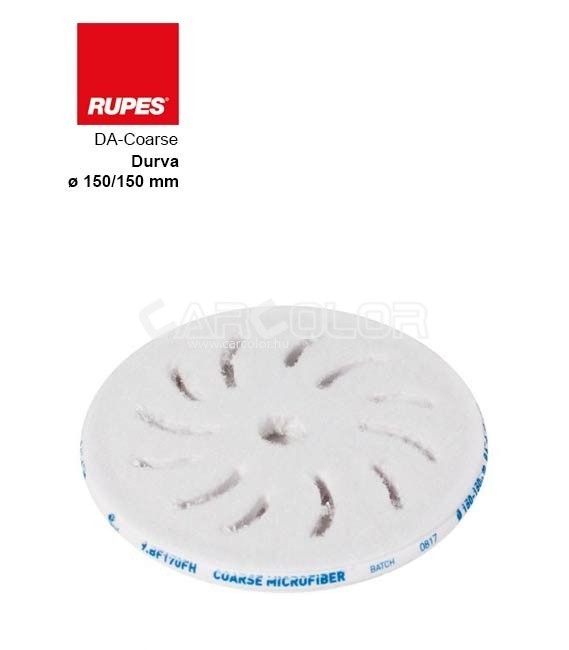 Rupes Microfiber Polishing Pad - Blue (150mm)