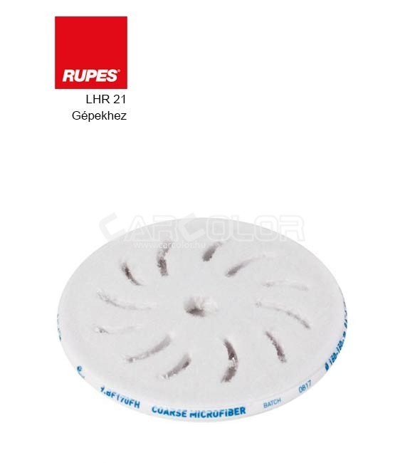 Rupes Microfiber Polishing Pad - Blue (150mm)