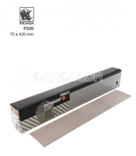 Gyalupapír - 70 x 420 mm - Lyuk nélküli - (P220) - INDASA™ White Line 