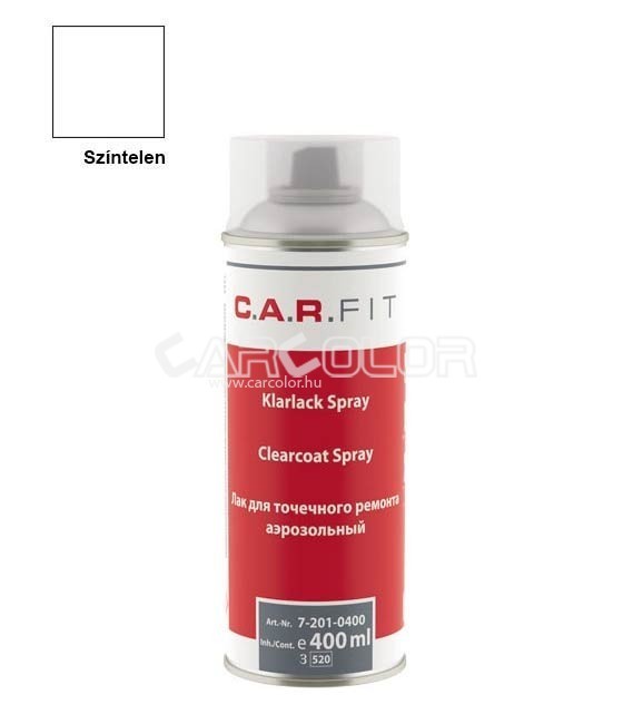 C.A.R. Fit Színtelen Lakk Spray UV (400ml)