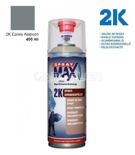 Spray Max 2K Epoxy Primer Filler Rozsdagátló Alapozó Spray - Szürke