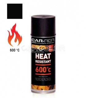 Hőálló Fekete Festék Spray 600 °C (400ml) Car-Rep