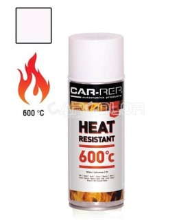 Hőálló Fehér Festék Spray 600 °C (400ml) Car-Rep
