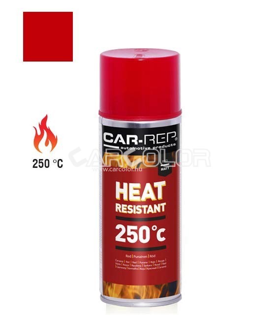 Hőálló Piros Festék Spray 250 °C (400ml) Car-Rep