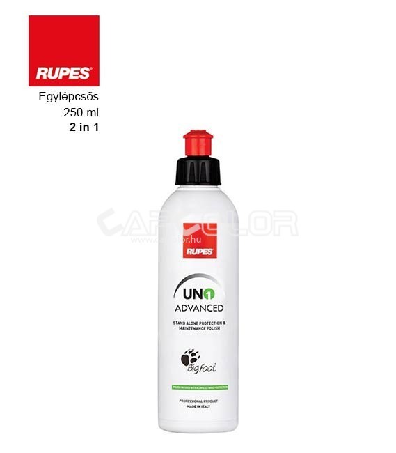 Rupes  Uno Advanced - Egylépcsős Nano Polírpaszta (250ml)