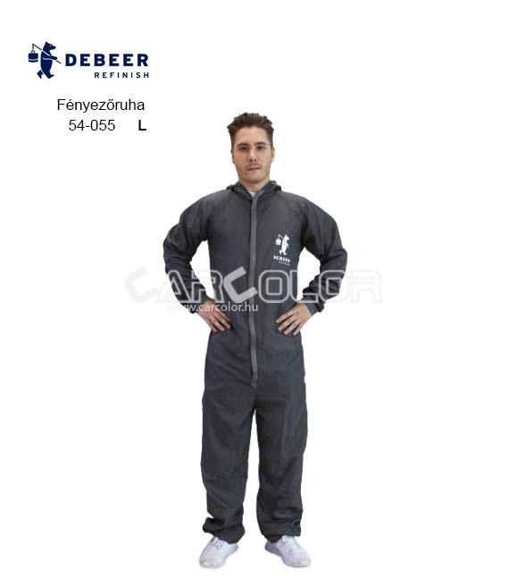 DeBeer 54-055.L Comfortable Reusable Coverall (L)