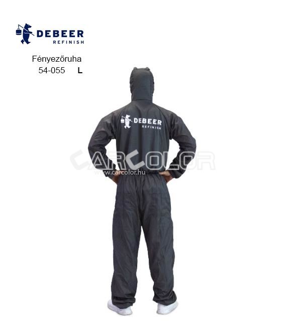 DeBeer 54-055.L Comfortable Reusable Coverall (L)