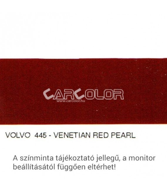 Volvo Színre kevert autófesték Színkód: 445 (Bázis)