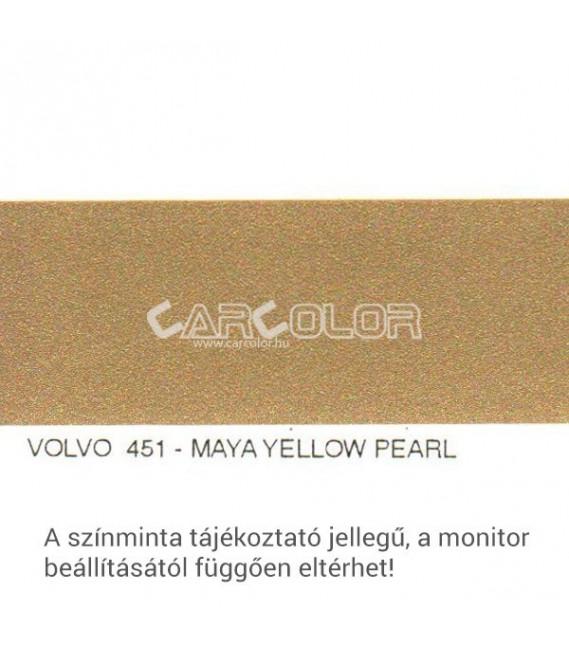 Volvo Színre kevert autófesték Színkód: 451 (Bázis)