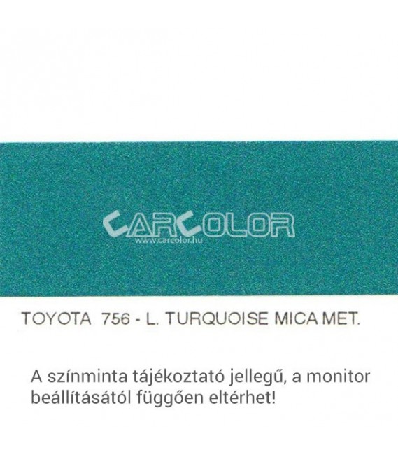 Toyota Színre kevert autófesték Színkód: 756 (Bázis)
