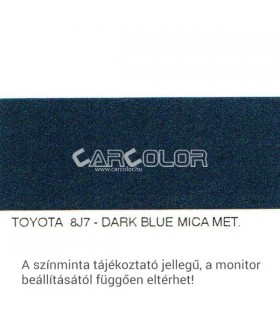 Toyota Metallic Base Color: 8J7