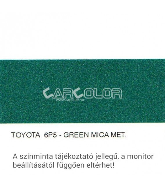 Toyota Színre kevert autófesték Színkód: 6P5 (Bázis)