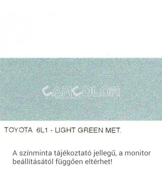 Toyota Metallic Base Color: 6L1
