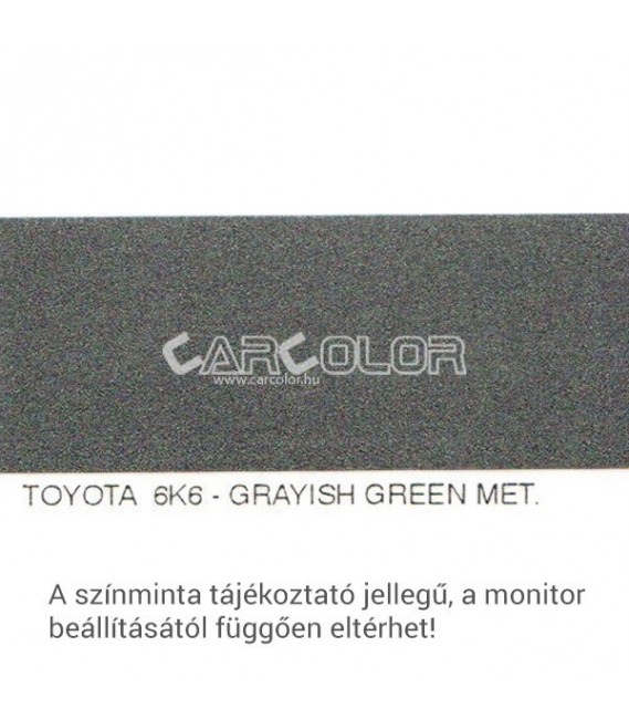 Toyota Metallic Base Color: 6K6