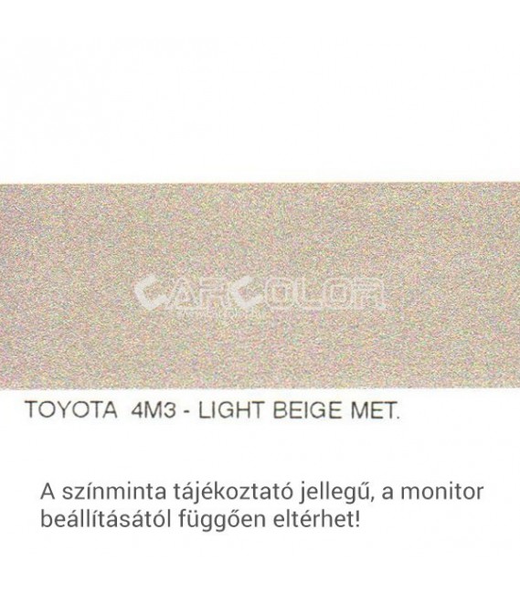 Toyota Metallic Base Color: 4M3