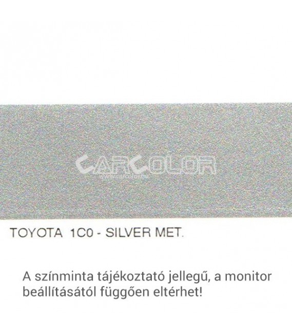 Toyota Metallic Base Color: 1C0 DeBeer Toyota Mixed Paint