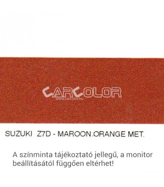 Suzuki Metallic Base Color: Z7L