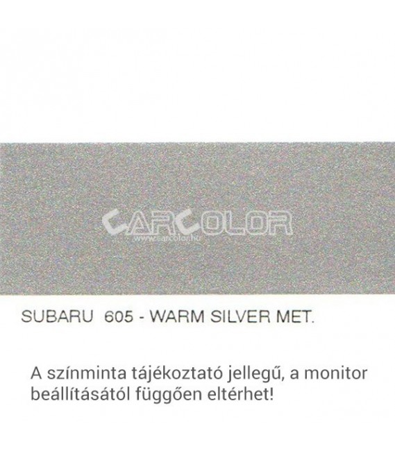 Subaru Metallic Base Color: 605