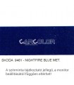 Skoda Metallic Base Color: 9461