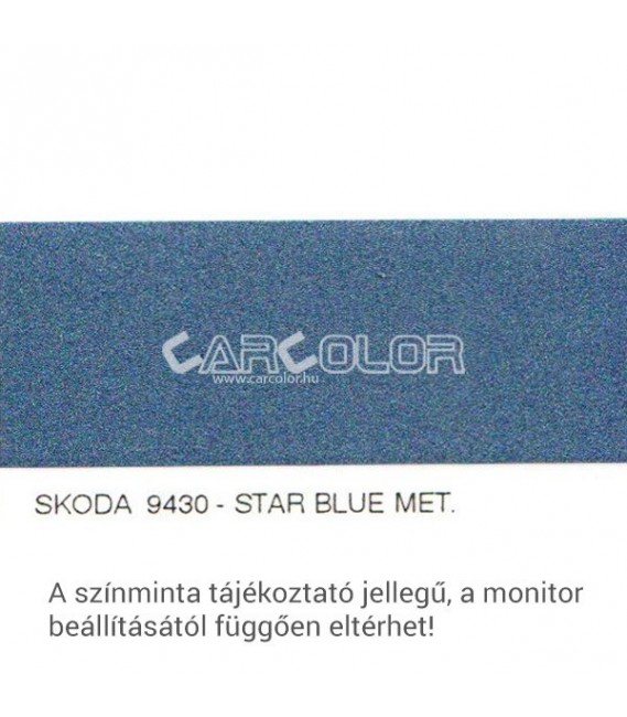 Skoda Színre kevert autófesték Színkód: 9430 (Bázis)