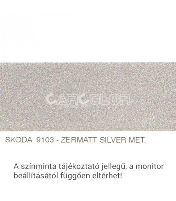 Skoda Színre kevert autófesték Színkód: 9103 (Bázis)