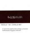 Renault Metallic Base Color: 189