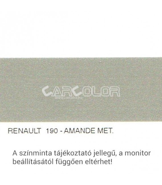 Renault Metallic Base Color: 190