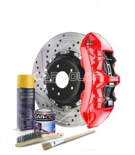 Brake Calipers Heat Resistant Paint Set - Red 260 °C  (400ml)