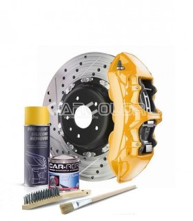 Brake Calipers Heat Resistant Paint Set - Yellow 260 °C  (400ml)