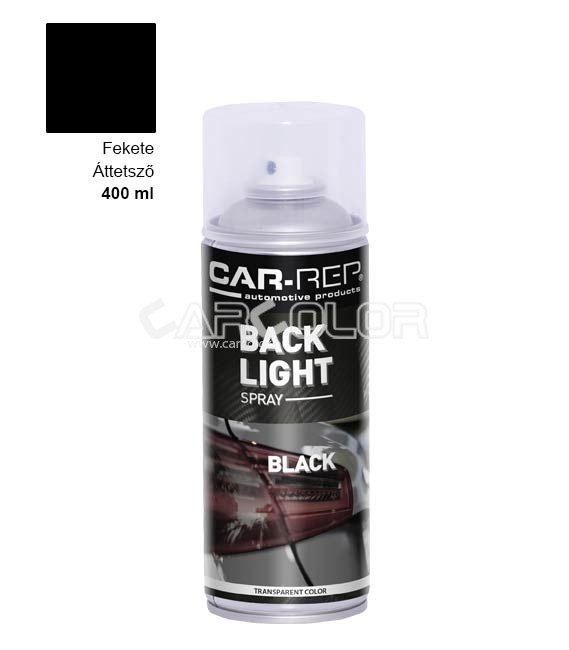 LámpaFesték Spray - Fekete - Áttetsző (400ml) Car-Rep