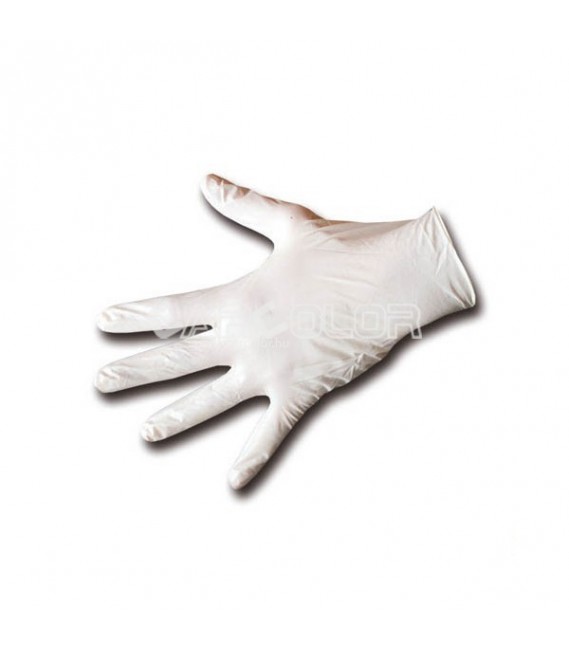 Fehér Latex Gumikesztyű XL-es
