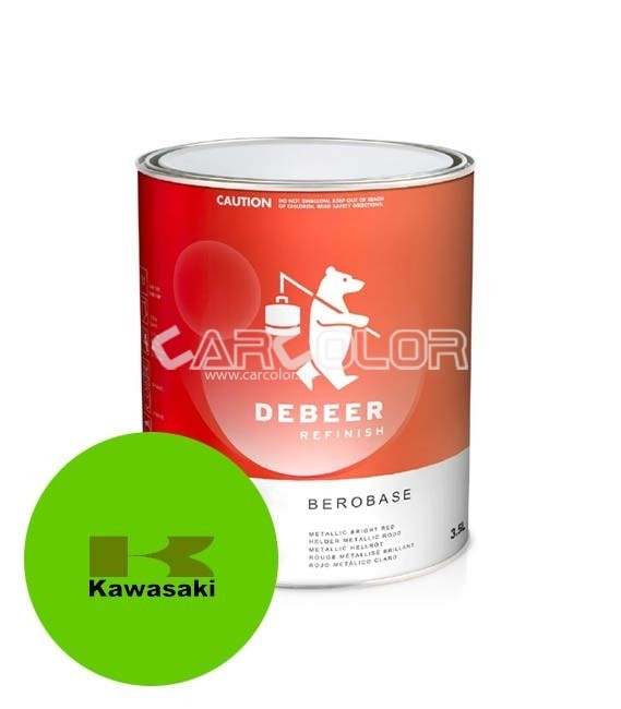 Kawasaki Lime Green Base Color: KAW167