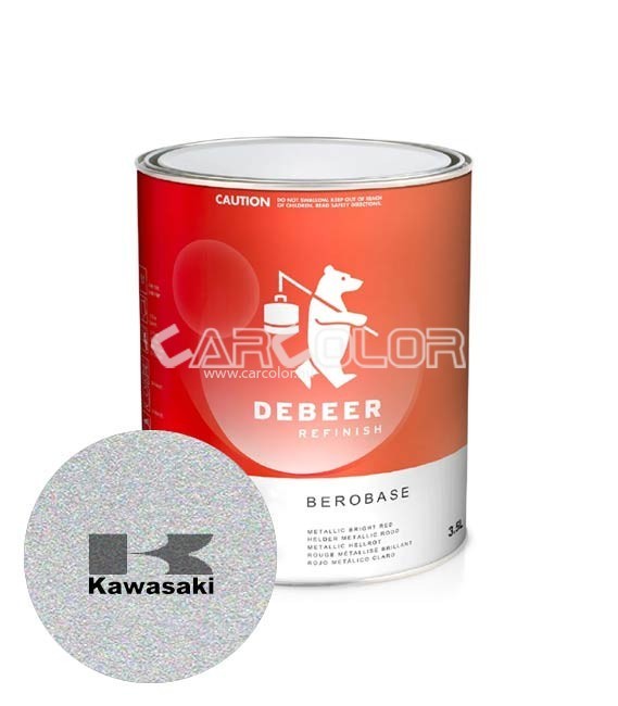 KAWASAKI - Gris Matt - Színrekevert Motorfesték - Színkód: KAW164