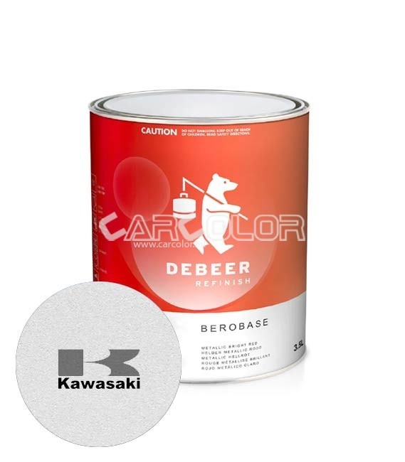 KAWASAKI - New Pearl Flat White - Színrekevert Motorfesték - Színkód: KAW184