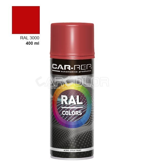 Car-Rep - RAL Spray Paint  (3000 Flame red)